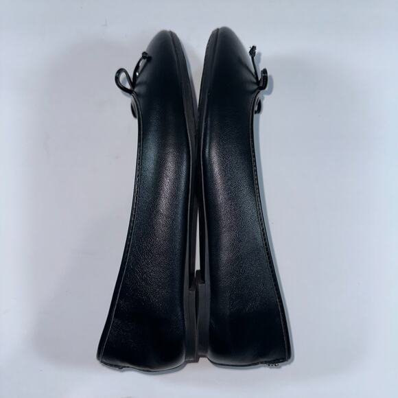 Sam & Libby Shoes Women's 7.5 Black Callan Ballet Flat Shoes Preppy - Picture 7 of 12